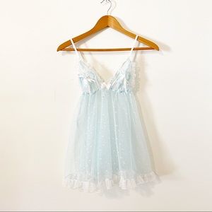 Victoria’s Secret I Do Polka Dot Babydoll Teddy